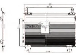 Car Condenser for HONDA 07-08 CRV ( OEM NO.288450RE4CAN ) thumbnail-1