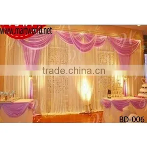Wholesale Wedding Decoration Fabric Ceiling Drape for Wedding Events&party(BD-006) thumbnail-1