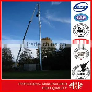 Q235 Antenna Tower Telecommunication Steel Monopole Tower thumbnail-1
