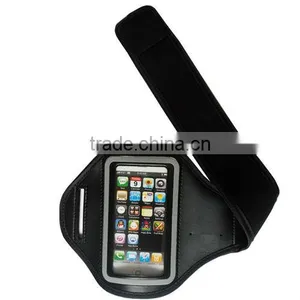 Wholesale Custom Sport Armbag for Running /sport Gym Armband With Reflective Border /adjust Strap Armband for Adult Size thumbnail-1