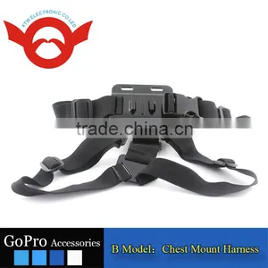 A Model: Chest Body Strap for GoPro Hero 2/3/3+/4/4 Session Shape the Same as Original One thumbnail-5