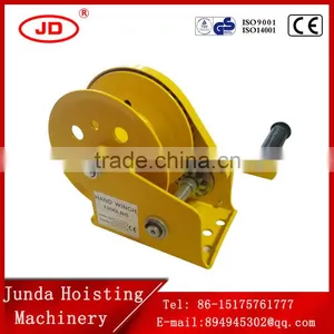 Instock Small Size Light Weight P1200 LBS Portable Hand Small Manual Brake Winch Hand Winch thumbnail-3