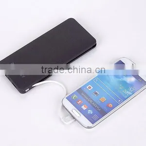 Fashion Built in Cable Power Bank 10000mah With Dual USB Output Port thumbnail-3