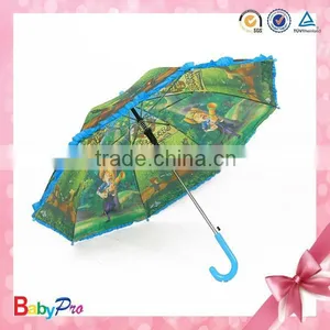 2015 Hot Sale Promotional Light Rain Umbrella Kid Umbrella thumbnail-2