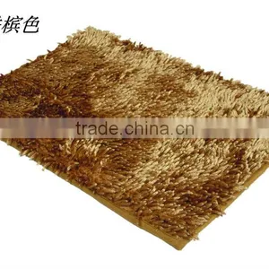 Modern Carpet Shiny Chenille Bath Mats thumbnail-1
