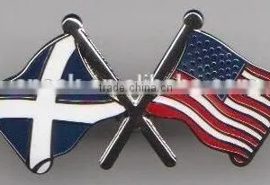 Persian Lion Country Cross Flag Small Metal Lapel Pin Badge 3/4 X 3/4 Inches ... New thumbnail-2