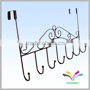 Sturdy Black Powder Coated Metal Vertical Clothes Hanger Rack thumbnail-3