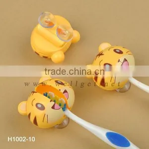 H1002-10 Carton Suction Cup Unique Plastic Toothbrush Holder thumbnail-1