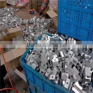 Metal Clamp for Solar Mounting Brackets Part Fixed Aluminum Solar Mounting Clamps thumbnail-1