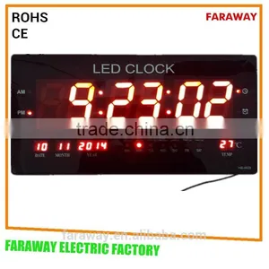 High Accurancy Led Calendar Clock With Alarm and Temperature thumbnail-1