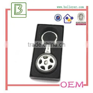 Personalized Custom Wheel Shape Key Ring thumbnail-1
