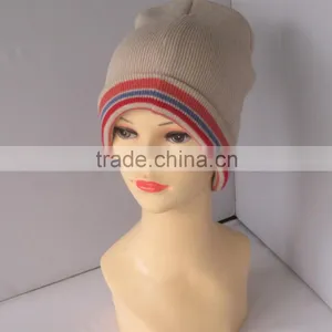 High Quality Elegant Design 100% Acrylic Beanie With Custom Label thumbnail-1
