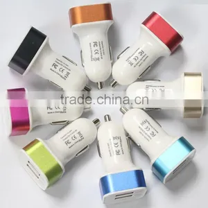 5V 1A 2.1A Dual USB Car Charger With 2 Port thumbnail-4