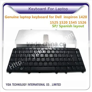 Hot Sale! Genuine Spanish Layout Laptop Keyboard for DELL 1545 1525 1520 1526 1420 Black thumbnail-1