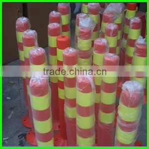 Durable Warning Road Marker Post thumbnail-1