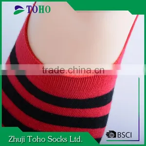 2016 Cotton Wholesale Men Stripes Invisible Boat Socks thumbnail-3