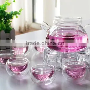 EXPORT TO Europe Glass Tea Pot and Glass Pot and Tea Pot With 650ml thumbnail-1