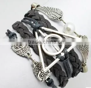 Custom Logo Womens Leather Bracelets thumbnail-1
