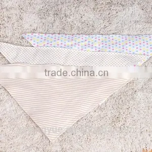 2015 Cotton White Plain Infants & Toddlers Bibs Washable thumbnail-5