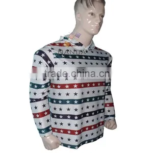 Sublimated Hoodie Sun Protected Long Sleeve Hoodie/ Rash Guard thumbnail-2