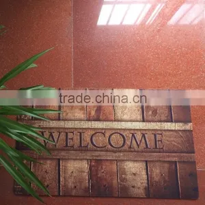 Polyester Printing Rubber Mat Prayer Tug Rubber Backing Rubber Floor Mat thumbnail-2