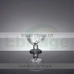 Diamond Embossment Glass Ice Cream Cups thumbnail-2