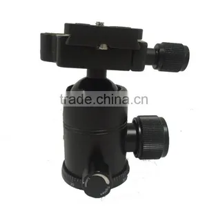 DS009-1H New Adjustable Aluminum Alloy Ball Head for Tripod and Monopod thumbnail-1