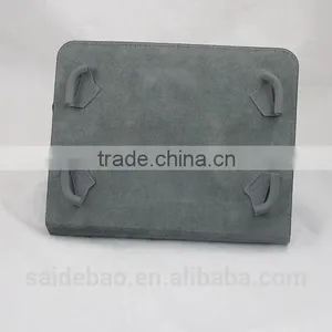 Customised Gery Leather Pad Cover /PU Leather Pad Case / Mobile Phone Bags thumbnail-4