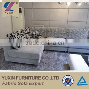 2015 Black and Grey Vintage Durable Living Room Sofa thumbnail-5