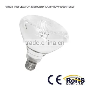80W/100W/125W PAR38 Reflector Mercury Lamp With Ballast Reptile Lamp 127V 60HZ thumbnail-1
