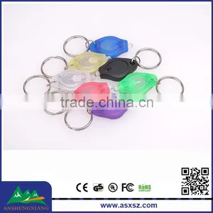 White Light Custom Gift Mini Cheap LED Key Chain Manufacturer thumbnail-1