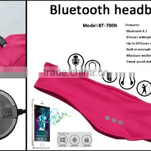 New Products Bluetooth Sport Gym Headband for Christmas Gifts thumbnail-3