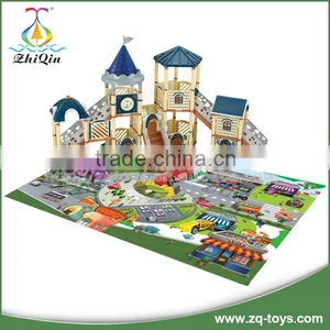 DIY Building Block Plastic Bricks Toy Amusement Park for Children thumbnail-3