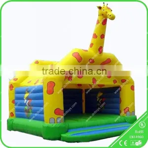 Inflatable Giraffe Bouncer for Sale/inflatable Giraffe Jumping Bouncer/giraffe Inflatable Bouncer Jumper thumbnail-1