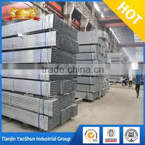 10x10 - 100x100 50x50 Galvanized Square Steel Pipe Tube Supplier thumbnail-6