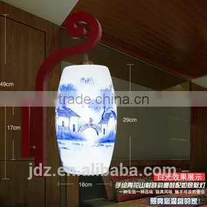 Chinese Porcelain Wall Light UL RoHS SAA CE CE Small Antique Wall Reading Lamp Bedroom Wall Lamps For Home thumbnail-1