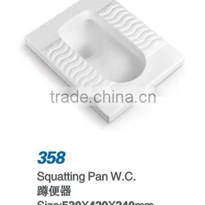 China Ceramic Tilet WC Squatting Pan thumbnail-2
