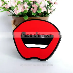 Sexy Lips Silica Gel Mirror, Compact Mirror Wedding Favors, Cosmetic Pocket Mirror & Smart Mirror, Promotional Gift thumbnail-2
