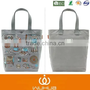 Vintage Tote Shopping Bag Handbag Handle Shopping Beach Bags thumbnail-1