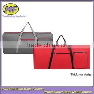 Custom High Quality Tote and Shoulder Thickening 61 Keys Musical Instrument Electronic Organ Bag With Pulleys thumbnail-1