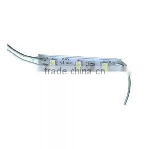 SMD 5050 Waterproof LED Module (3 LEDs, White Light, 0.72W, L78 x W15mm) thumbnail-1