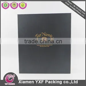 Wholesale 3 Bottle Wine Cardboard Gift Box, Rigid Packaging Boxes, Paper Gift Box thumbnail-3