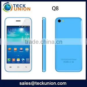Made in China 4inch Android 3G Smartphone Q8 MTK6572 Dual Core Dual Camera thumbnail-4