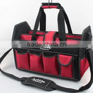 Tools Bag With Hard Base, Multi-purpose Tool Instrument Bag 2015 Dual-function Hot Sale Tool Pouch, Drill Holster thumbnail-1