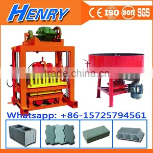 Qtj4-40 Small Scale Concrete Block Making Machine in Sri Lanka thumbnail-1