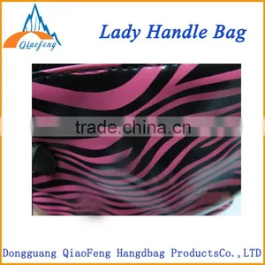Shiny Stripe pu Lady Handbag , Elegance Ladies Tote Bag Quality Choice thumbnail-2