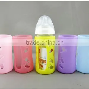 Custom Glass Milk Bottles Safety Baby Glass Milk Bottles Wholesale thumbnail-4
