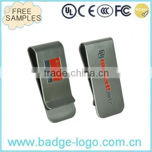 Red Painting Metal Money Clip thumbnail-1