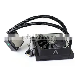 Alseye AA0124 Manufacture China Suppliers Dual Fan Cooler 120x120x25mm Fan Computer Cooler thumbnail-2