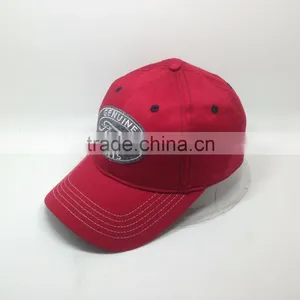 100% Cotton Embroidered Hook and Loop Baseball Cap Customized Design Baseball Cap Supplier's Choice thumbnail-1